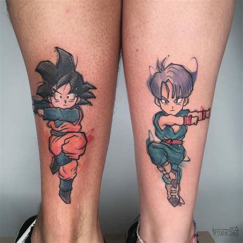 tatuajes de dragon ball para parejas|Las 10 mejores ideas e inspiración sobre tatuajes de pareja。